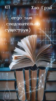 Обложка: …ergo sum (…следовательно существую)