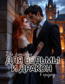 Обложка: Два фамильяра для ведьмы и дракон в придачу