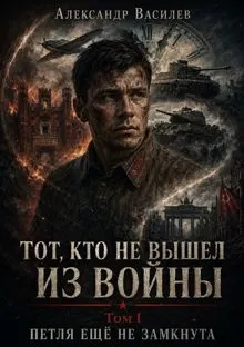 Обложка: «Тот, кто не вышел из войны». Том I. «Петля ещё не замкнута».