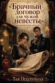 Обложка: Брачный договор для чужой невесты, или Мелкий шрифт кусается!