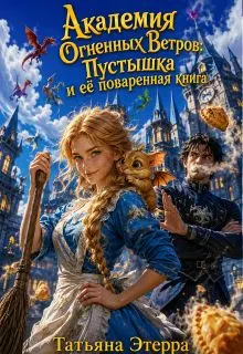 Обложка: Академия Огненных Ветров: Пустышка и её поваренная книга