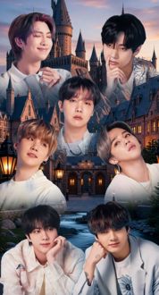 Обложка: BTS в Хогвартсе