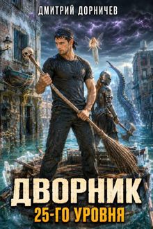 Обложка: Дворник 25-го уровня. Том 10