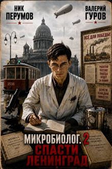 Обложка: Микробиолог. Спасти Ленинград 2