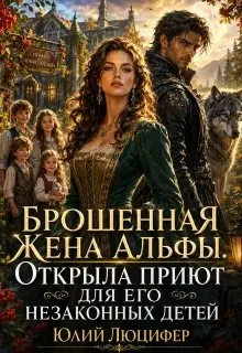 Обложка: Брошенная жена Альфы.Открыла приют для его незаконных детей