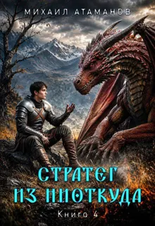 Обложка: Стратег из ниоткуда. Книга четвёртая
